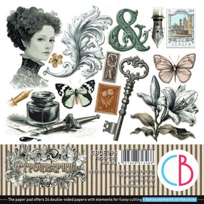 Ciao Bella Typographic - Fussy Cut Pad