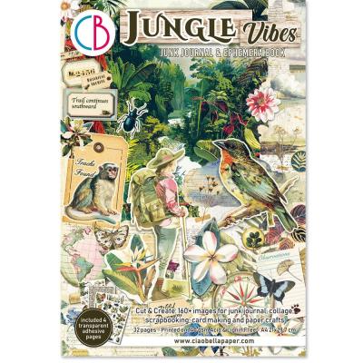 Ciao Bella Jungle Vibes - Junk Journal Ephemera Book