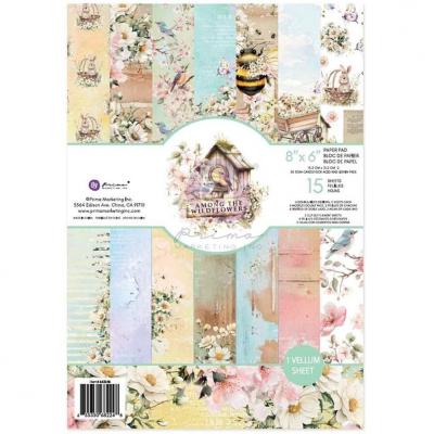 Prima Marketing Among The Wildflowers - Paper Pad