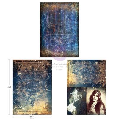 Prima Marketing Finnabair Decoupage Fiber - Nightdreaming