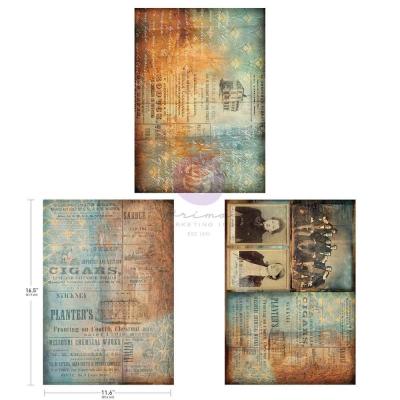 Prima Marketing Finnabair Decoupage Fiber - Chestnut Street
