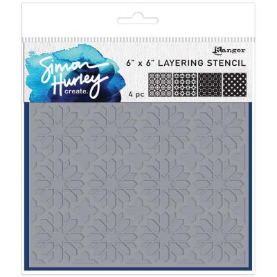 Ranger Simon Hurley create. Stencils - Star Tile