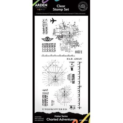 Arden Creative Studio Been There Stempel - Charted Adventures