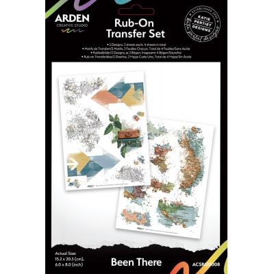 Arden Creative Studio Been There - Rub-On Transfer Set