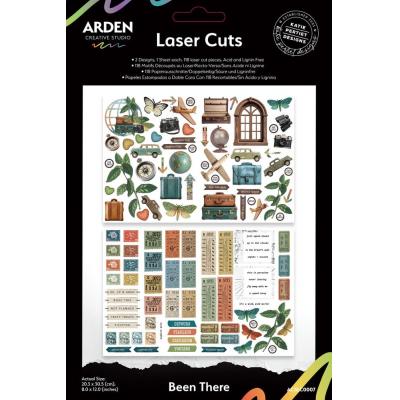 Arden Creative Studio Been There - Laser Cuts