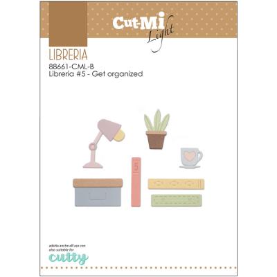 Impronte d'Autore Cutting Dies - Libreria #5 Get Organized