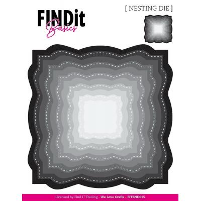 Find It Nesting Dies - Wavey Squares