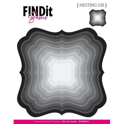 Find It Nesting Dies - Deco Squares
