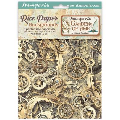 Stamperia Gardens of Time Backgrounds Selection