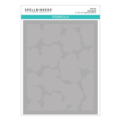 Spellbinders Poppy Song Layered Stencil - Petal Burst