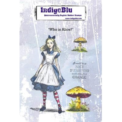 IndigoBlu  Stempel - Who Is Alice