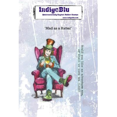 IndigoBlu  Stempel - Mad As A Hatter