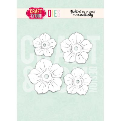 Craft & You Cutting Dies - Garden Flower 2