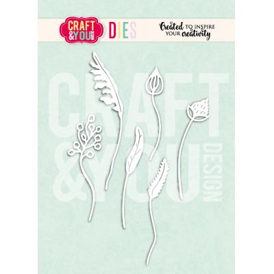Craft & You Cutting Dies - Wildflowers