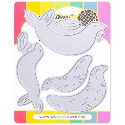 Waffle Flower Dies - Happy Seals