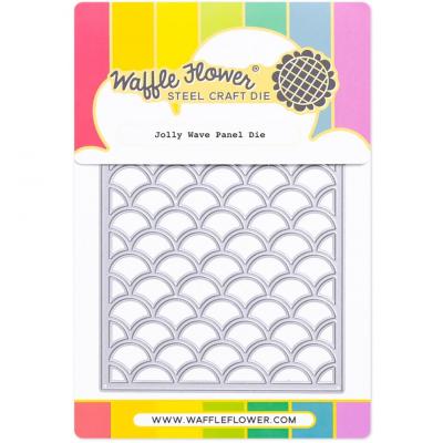 Waffle Flower Die - Jolly Wave Panel