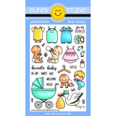 Sunny Studios Stempel - Bundle Of Joy