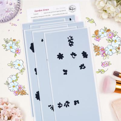 Pinkfresh Studio The Daydream Edit Stencil - Garden Grace