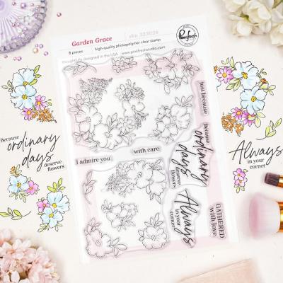 Pinkfresh Studio The Daydream Edit Stempel - Garden Grace