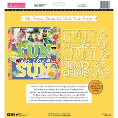 Bella Blvd Walking on Sunshine Die-Cuts