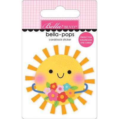 Bella Blvd Walking on Sunshine Bella-Pops / 3D Sticker - Rays And Roses