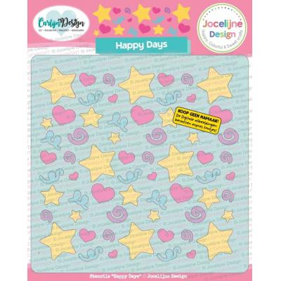 CarlijnDesign Stencils - Happy Days