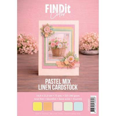 Find It Linen Cardstock - Pastel Mix