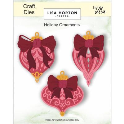 Lisa Horton Crafts Layering Dies - Holiday Ornaments