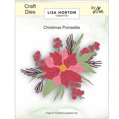 Lisa Horton Crafts Layering Dies - Christmas Poinsettia