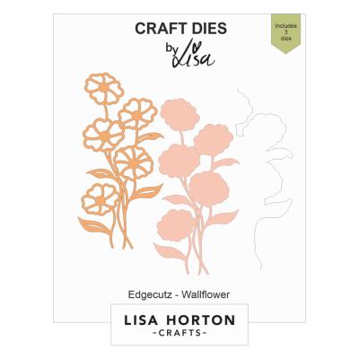 Lisa Horton Crafts Edgecutz Die - Wallflower