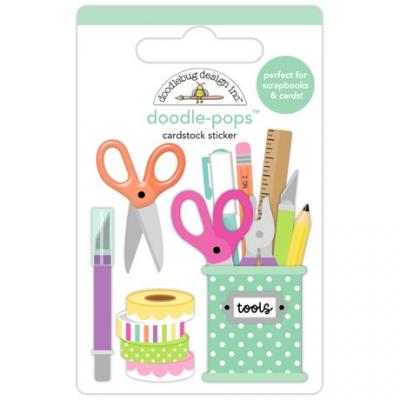 Doodlebug Color Me Crafty - Tools Of The Trade