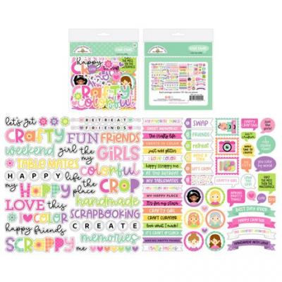 Doodlebug Color Me Crafty - Chit Chat
