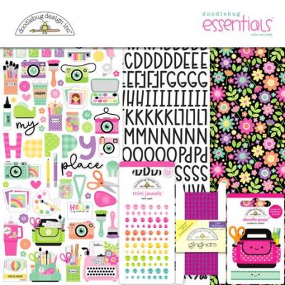 Doodlebug Color Me Crafty - Essentials Kit