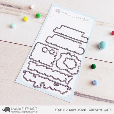 Mama Elephant Creative Cuts - You're A Superstar
