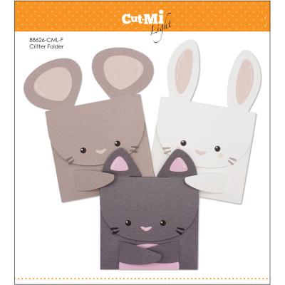 Impronte d'Autore Cutting Dies - Critters Folder