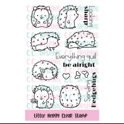 C.C. Designs Stempel - Little Hedgy