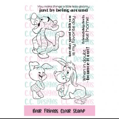 C.C. Designs Stempel - Bear Friends