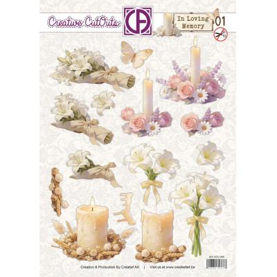 Creatief Art Creative CutOuts - In Loving Memory 01
