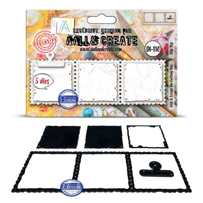 Aall & Create Geary Cutouts Cutting Die - Clip Pop