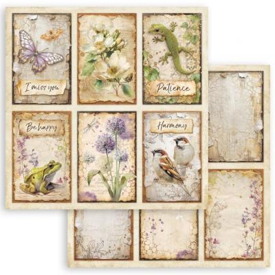 Stamperia All Around Designpapier - 6 Cards