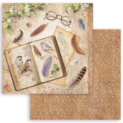 Stamperia All Around Designpapier - Book