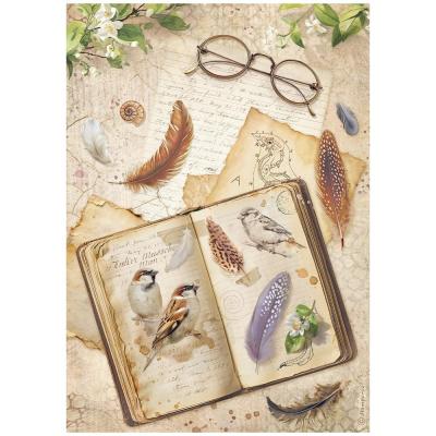 Stamperia All Around Rice Paper - Book