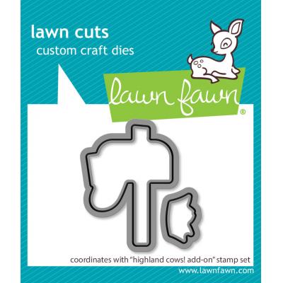 Lawn Fawn Lawn Cuts - Highland Cows! Add-on