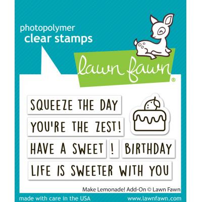 Lawn Fawn Stempel - Make Lemonade! Add-On