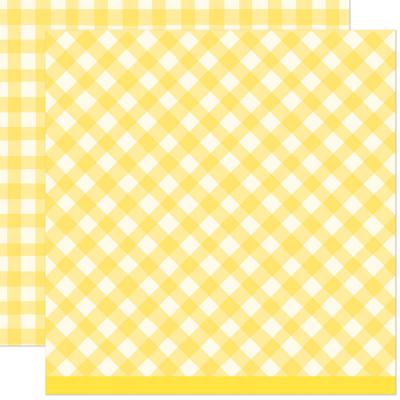 Lawn Fawn Giddy For Gingham Designpapier - Picnic Basket