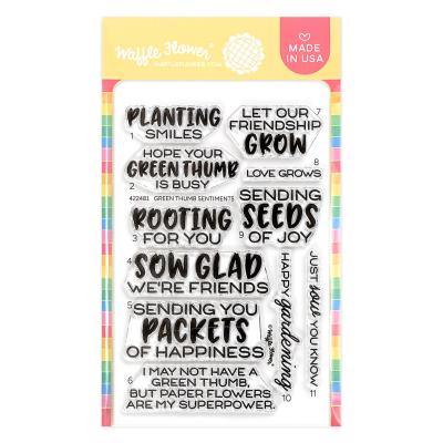 Waffle Flower Stempel - Green Thumb Sentiments