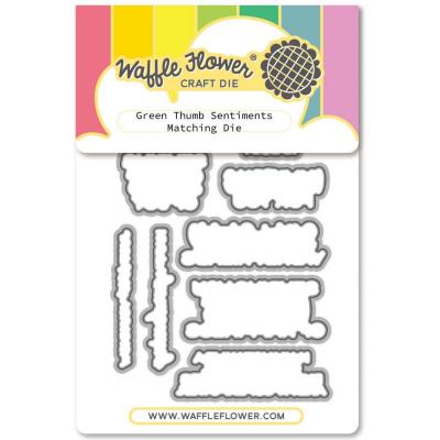 Waffle Flower Cutting Dies - Green Thumb Sentiments