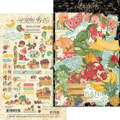 Graphic 45 Slice of Life - Ephemera Set