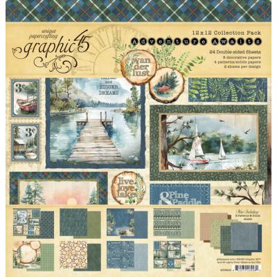 Graphic 45 Adventure Awaits - Collection Pack