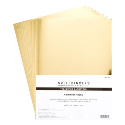 Spellbinders Treasured Cardstock - Gold Mirror Metallic